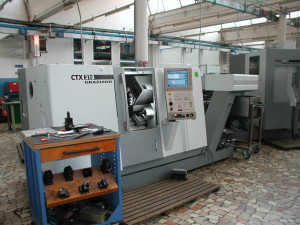 Centro di tornitura DMG Graziano CTX310 con contromandrino e asse y CN Siemens 840D