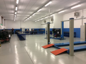Panoramica nuovo laboratorio automeccanica